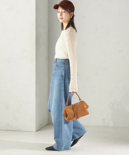 SHIPS / シップス キャップ | 《予約》Revis.: コーデュロイ リボン キャップ | 詳細16