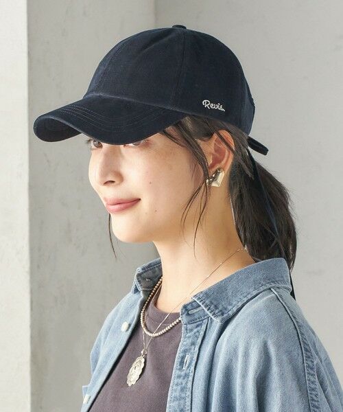 SHIPS / シップス キャップ | 《予約》Revis.: コーデュロイ リボン キャップ | 詳細19