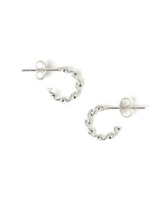 SHIPS / シップス ピアス・イヤリング | Luasifar ツイスト フープ ピアス S