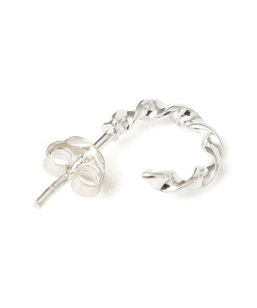 SHIPS / シップス ピアス・イヤリング | Luasifar ツイスト フープ ピアス S | 詳細1