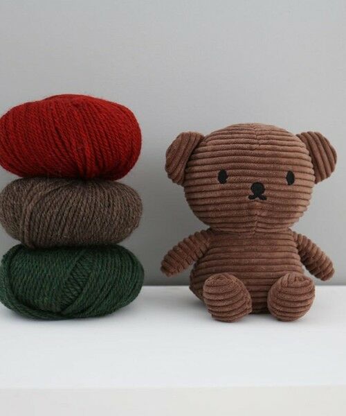 SHIPS / シップス ベビー・キッズグッズ | BON TON TOYS:CORD Elephant/bear/Loion ぬいぐるみ（ブラウン）