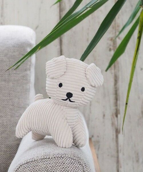 SHIPS / シップス ベビー・キッズグッズ | BON TON TOYS:Snuffy Corduroy ぬいぐるみ（シルバーグレー）