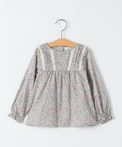 SHIPS / シップス シャツ・ブラウス | SHIPS KIDS:80〜90cm / リバティ ギャザー ブラウス