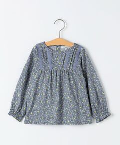 SHIPS / シップス シャツ・ブラウス | SHIPS KIDS:80〜90cm / リバティ ギャザー ブラウス