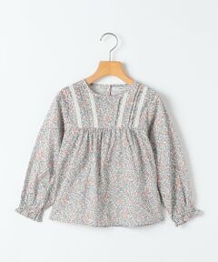 SHIPS / シップス シャツ・ブラウス | SHIPS KIDS:100〜130cm / リバティ ギャザー ブラウス