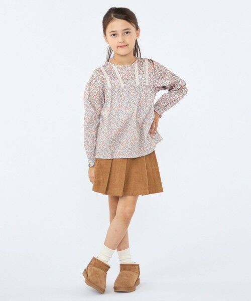 SHIPS / シップス シャツ・ブラウス | SHIPS KIDS:100〜130cm / リバティ ギャザー ブラウス | 詳細6