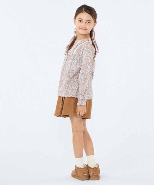 SHIPS / シップス シャツ・ブラウス | SHIPS KIDS:100〜130cm / リバティ ギャザー ブラウス | 詳細7