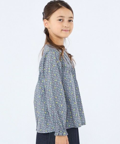 SHIPS / シップス シャツ・ブラウス | SHIPS KIDS:100〜130cm / リバティ ギャザー ブラウス | 詳細13