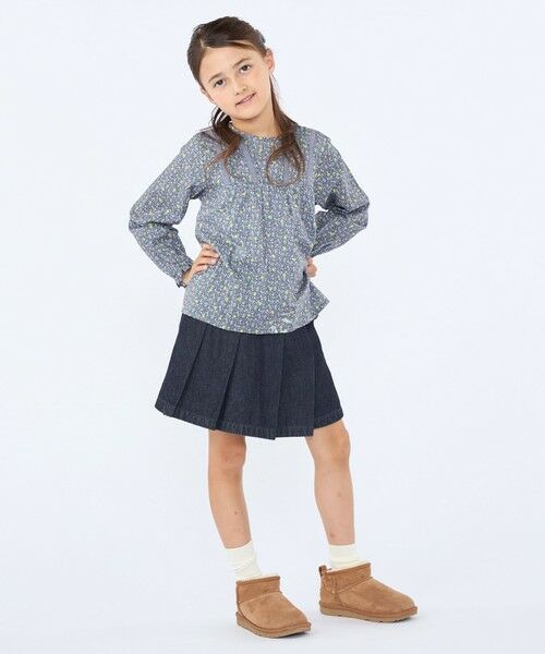 SHIPS / シップス シャツ・ブラウス | SHIPS KIDS:100〜130cm / リバティ ギャザー ブラウス | 詳細15