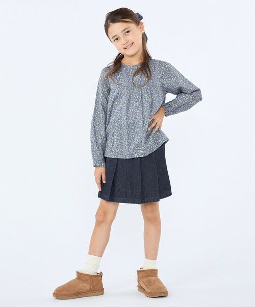SHIPS / シップス シャツ・ブラウス | SHIPS KIDS:100〜130cm / リバティ ギャザー ブラウス | 詳細16