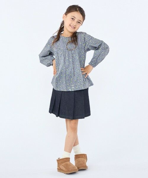 SHIPS / シップス シャツ・ブラウス | SHIPS KIDS:100〜130cm / リバティ ギャザー ブラウス | 詳細17
