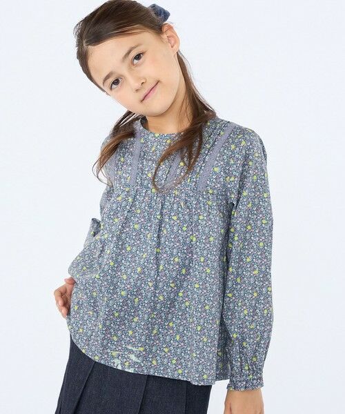 SHIPS / シップス シャツ・ブラウス | SHIPS KIDS:100〜130cm / リバティ ギャザー ブラウス | 詳細11