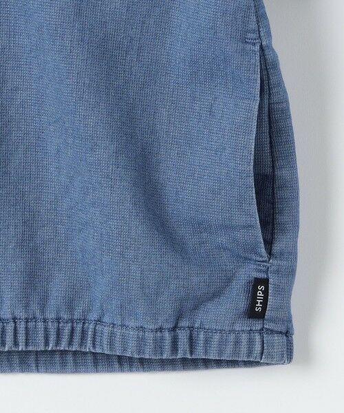 SHIPS / シップス シャツ・ブラウス | SHIPS KIDS:100〜130cm /〈接触冷感〉ドライメッシュ デニム バンドカラー シャツ | 詳細12