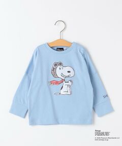 SHIPS / シップス Tシャツ | SHIPS KIDS:80〜90cm / PEANUTS FA プリント ロングスリーブ Tシャツ