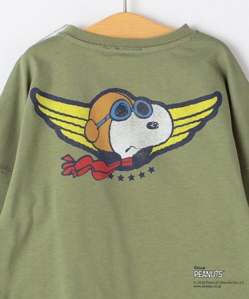SHIPS / シップス Tシャツ | SHIPS KIDS:80〜90cm / PEANUTS FA プリント ロングスリーブ Tシャツ | 詳細10