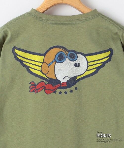 SHIPS / シップス Tシャツ | SHIPS KIDS:100〜130cm / PEANUTS FA プリント ロングスリーブ Tシャツ | 詳細4