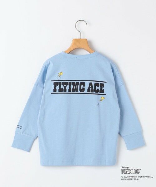 SHIPS / シップス Tシャツ | SHIPS KIDS:100〜130cm / PEANUTS FA プリント ロングスリーブ Tシャツ | 詳細5