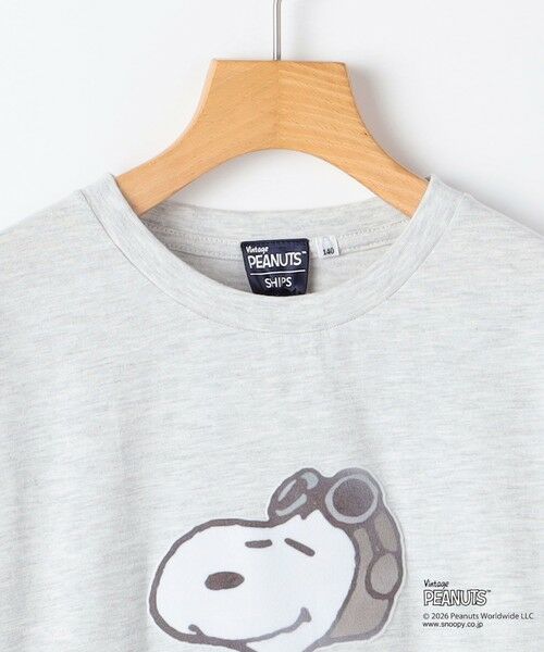 SHIPS / シップス Tシャツ | SHIPS KIDS:140〜160cm / PEANUTS FA プリント ロングスリーブ Tシャツ | 詳細2