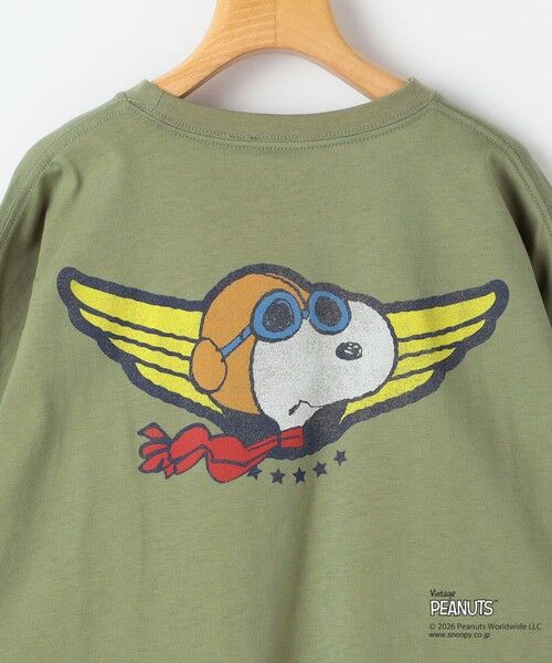 SHIPS / シップス Tシャツ | SHIPS KIDS:140〜160cm / PEANUTS FA プリント ロングスリーブ Tシャツ | 詳細9