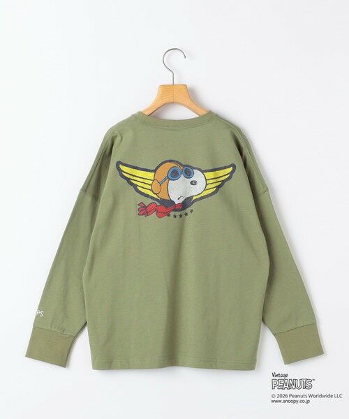 SHIPS / シップス Tシャツ | SHIPS KIDS:140〜160cm / PEANUTS FA プリント ロングスリーブ Tシャツ | 詳細8