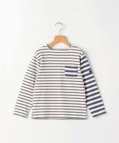 SHIPS / シップス Tシャツ | SHIPS KIDS:80〜90cm /クレイジーパターン ボーダー ロングスリーブ Tシャツ
