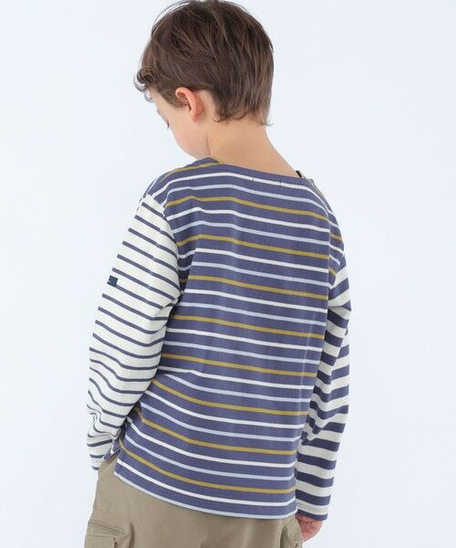 SHIPS / シップス Tシャツ | SHIPS KIDS:100〜130cm /クレイジーパターン ボーダー ロングスリーブ Tシャツ | 詳細19