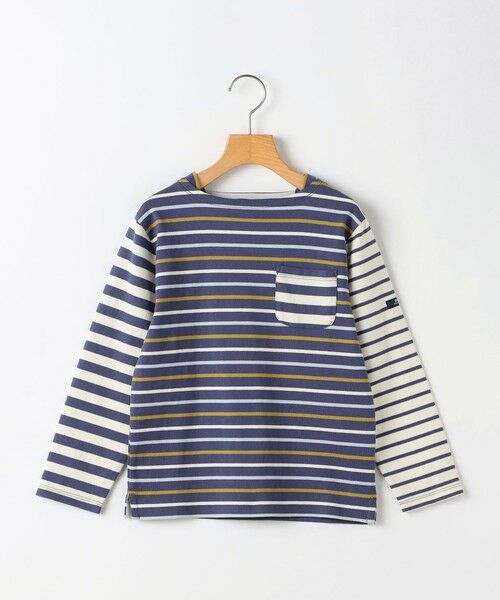 SHIPS / シップス Tシャツ | SHIPS KIDS:100〜130cm /クレイジーパターン ボーダー ロングスリーブ Tシャツ | 詳細24