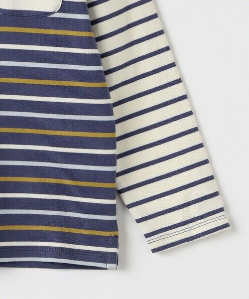 SHIPS / シップス Tシャツ | SHIPS KIDS:100〜130cm /クレイジーパターン ボーダー ロングスリーブ Tシャツ | 詳細27