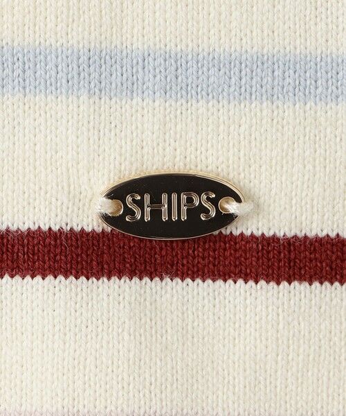SHIPS / シップス Tシャツ | SHIPS KIDS:80〜90cm/コットンレース ボーダー ロングスリーブ Tシャツ | 詳細5