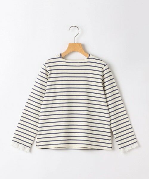SHIPS / シップス Tシャツ | SHIPS KIDS:100〜130cm/コットンレース ボーダー ロングスリーブ Tシャツ | 詳細19