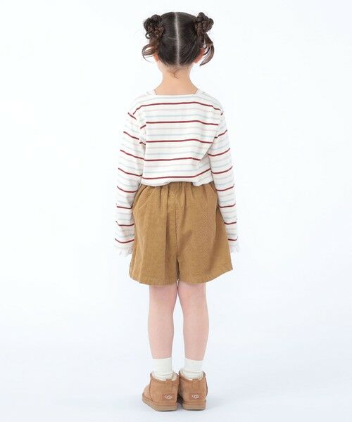 SHIPS / シップス Tシャツ | SHIPS KIDS:100〜130cm/コットンレース ボーダー ロングスリーブ Tシャツ | 詳細24