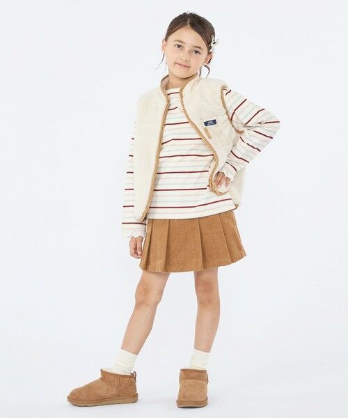 SHIPS / シップス Tシャツ | SHIPS KIDS:100〜130cm/コットンレース ボーダー ロングスリーブ Tシャツ | 詳細29