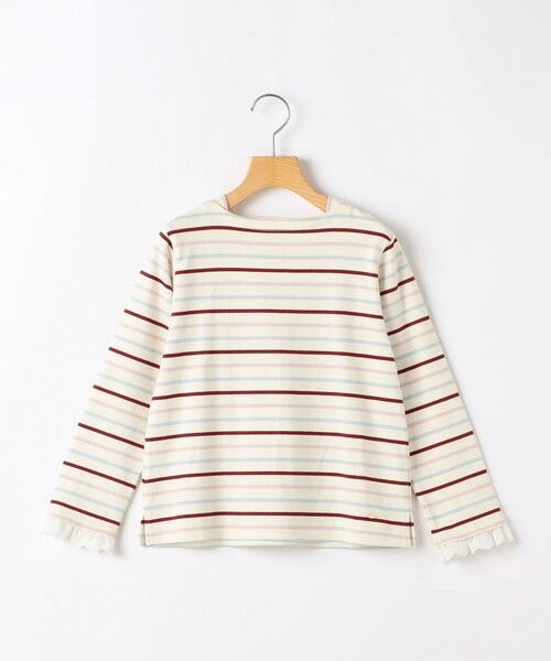 SHIPS / シップス Tシャツ | SHIPS KIDS:100〜130cm/コットンレース ボーダー ロングスリーブ Tシャツ | 詳細30