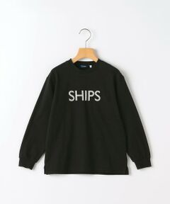 SHIPS / シップス カットソー | SHIPS KIDS:80〜90cm/ 刺繍 ロゴ ロングスリーブ Tシャツ