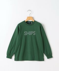 SHIPS / シップス カットソー | SHIPS KIDS:80〜90cm/ 刺繍 ロゴ ロングスリーブ Tシャツ