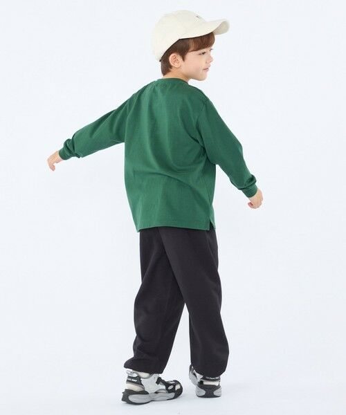 SHIPS / シップス カットソー | SHIPS KIDS:100〜130cm/ 刺繍 ロゴ ロングスリーブ Tシャツ | 詳細27