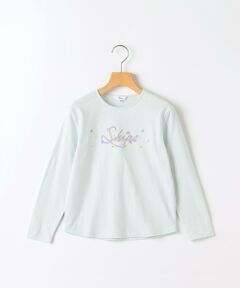 SHIPS / シップス カットソー | SHIPS KIDS:80〜90cm /フラワー ロゴ ロングスリーブ Tシャツ