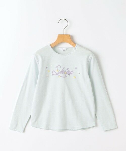 SHIPS / シップス カットソー | SHIPS KIDS:100〜130cm /フラワー ロゴ ロングスリーブ Tシャツ | 詳細20