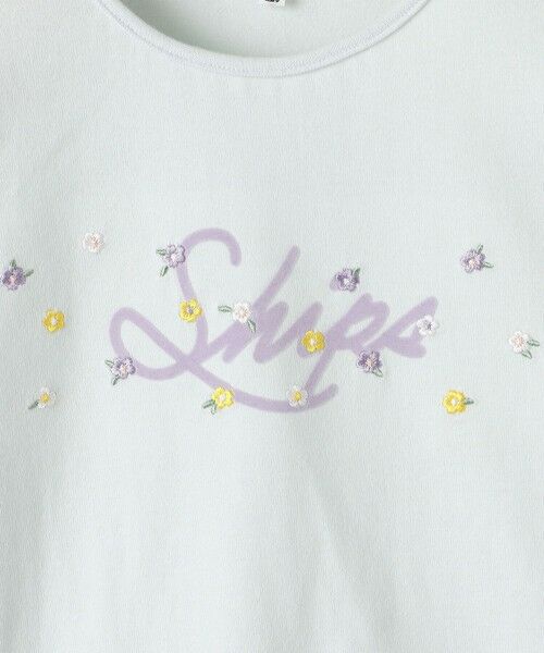 SHIPS / シップス カットソー | SHIPS KIDS:100〜130cm /フラワー ロゴ ロングスリーブ Tシャツ | 詳細24