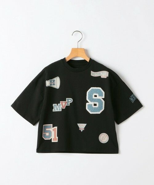 SHIPS / シップス Tシャツ | SHIPS KIDS:100〜130cm /〈UVカット/接触冷感〉ワッペンプリント Tシャツ | 詳細7