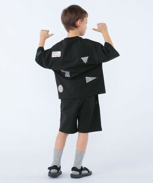 SHIPS / シップス Tシャツ | SHIPS KIDS:100〜130cm /〈UVカット/接触冷感〉ワッペンプリント Tシャツ | 詳細6