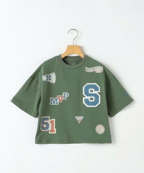 SHIPS / シップス Tシャツ | SHIPS KIDS:100〜130cm /〈UVカット/接触冷感〉ワッペンプリント Tシャツ | 詳細17