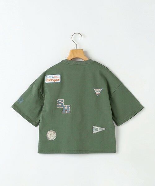 SHIPS / シップス Tシャツ | SHIPS KIDS:100〜130cm /〈UVカット/接触冷感〉ワッペンプリント Tシャツ | 詳細18