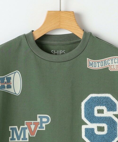 SHIPS / シップス Tシャツ | SHIPS KIDS:100〜130cm /〈UVカット/接触冷感〉ワッペンプリント Tシャツ | 詳細19