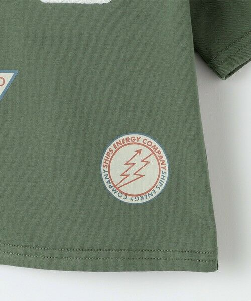 SHIPS / シップス Tシャツ | SHIPS KIDS:100〜130cm /〈UVカット/接触冷感〉ワッペンプリント Tシャツ | 詳細21