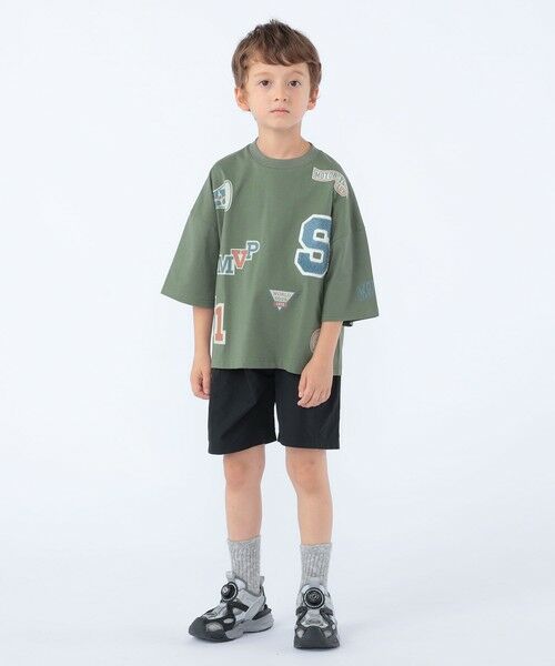 SHIPS / シップス Tシャツ | SHIPS KIDS:100〜130cm /〈UVカット/接触冷感〉ワッペンプリント Tシャツ | 詳細7