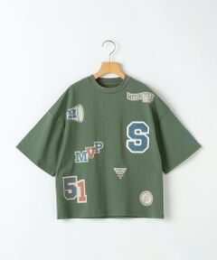 SHIPS / シップス Tシャツ | SHIPS KIDS:140〜160cm /〈UVカット/接触冷感〉ワッペンプリント Tシャツ