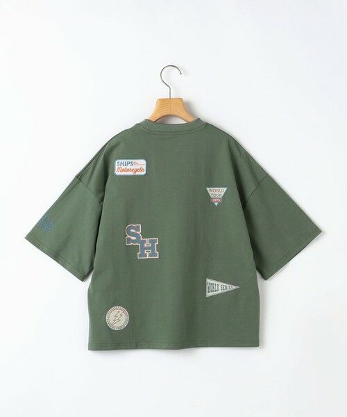 SHIPS / シップス Tシャツ | SHIPS KIDS:140〜160cm /〈UVカット/接触冷感〉ワッペンプリント Tシャツ | 詳細1