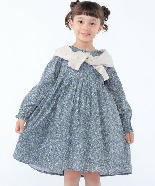 SHIPS / シップス カーディガン・ボレロ | SHIPS KIDS:100〜130cm / リバティ ボタン カーディガン | 詳細1
