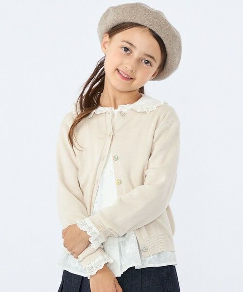 SHIPS / シップス カーディガン・ボレロ | SHIPS KIDS:100〜130cm / リバティ ボタン カーディガン | 詳細2